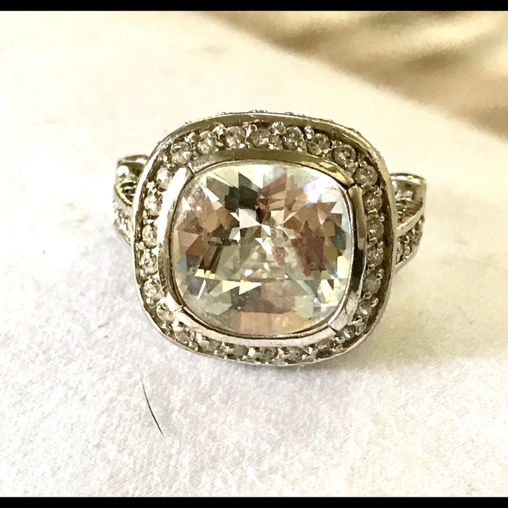 Crystal Statement Ring - image 2